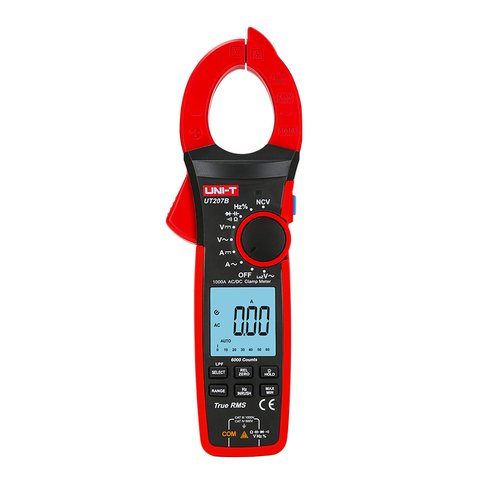 Цифровые токоизмерительные клещи UNI-T UT207B Превью 3