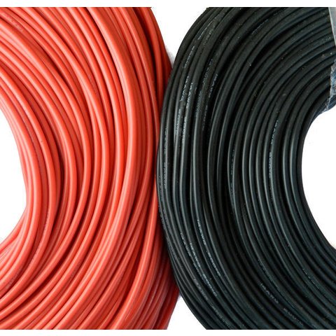Провод в силиконовой изоляции 30AWG, 0,05 мм², 1 м, черный, UL3135 Превью 1