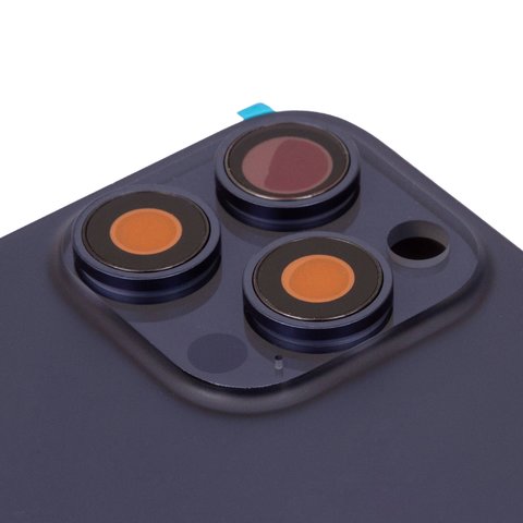 Корпус для iPhone 15 Pro Max, синій, з тримачем SIM-карти, з боковими кнопками, Original (PRC), EU Version, blue titanium Прев'ю 1