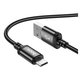 USB Cable Hoco X89, (USB type-A, micro USB type-B, 100 cm, 2.4 A, black) #6931474784346 Preview 1