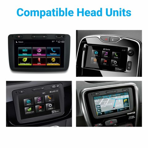Cámara de visión trasera para Opel Vivaro Dacia Renault Clio Duster Megane Logan con juego de cables y cable de conexión de 24 pines Vista previa  2