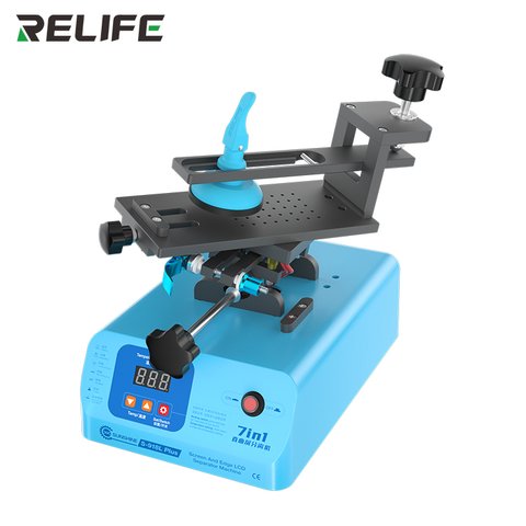 LCD Touch Screen Glass Separator Sunshine S-918L Plus, (with vacuum pump, for LCDs up to 7", 7 in 1) Preview 1