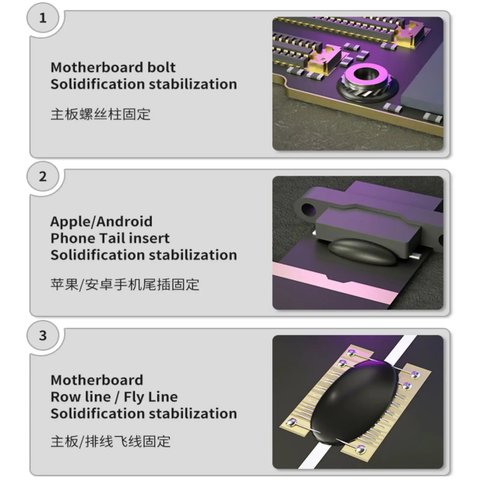 Soldering Mask Mechanic SU3, (dark blue, 10 ml, UV) Preview 5