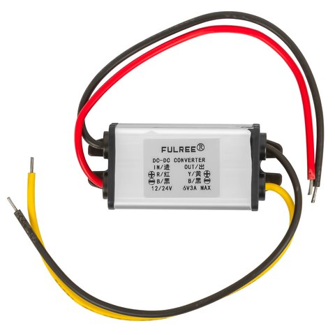 Inversor (convertidor) de voltaje de 7-30 V a 6 V para coche Vista previa  3