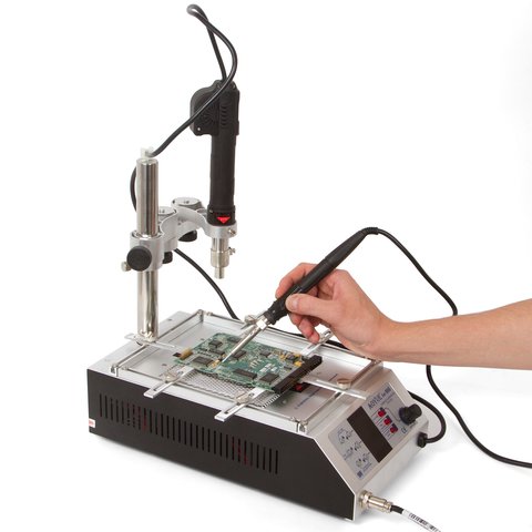 Estación de soldadura de aire caliente con pre-calentador IR AOYUE Int866 Vista previa  1