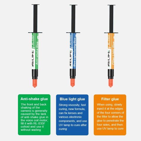 Adhesivo RELIFE RL-035F , para reparación de cámara, 3 ml, Anti-shake Vista previa  2