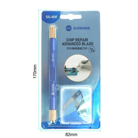 Набір скальпелів Sunshine SS-101F, для мікросхем Прев'ю 1
