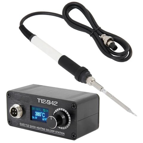 Паяльна станція Quicko T12-942, цифрова, 70 Вт Прев'ю 8