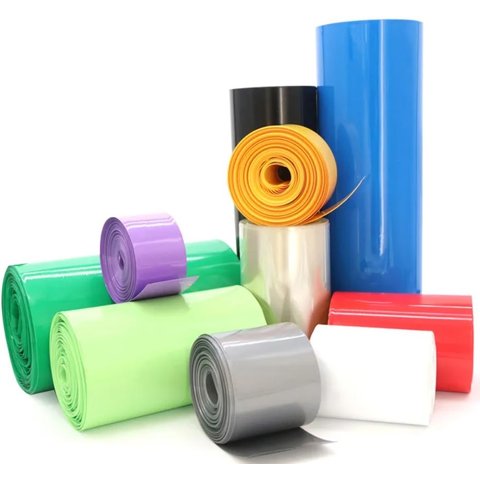 Термозбіжна трубка, 1 м, 30 мм, синя Прев'ю 1