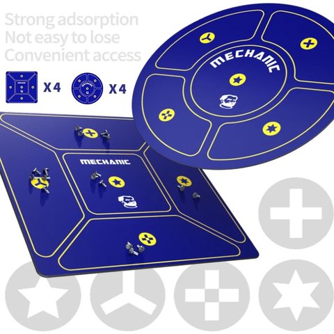 Магнітний тримач Mechanic ScR, для гвинтів, 8 шт. Прев'ю 1