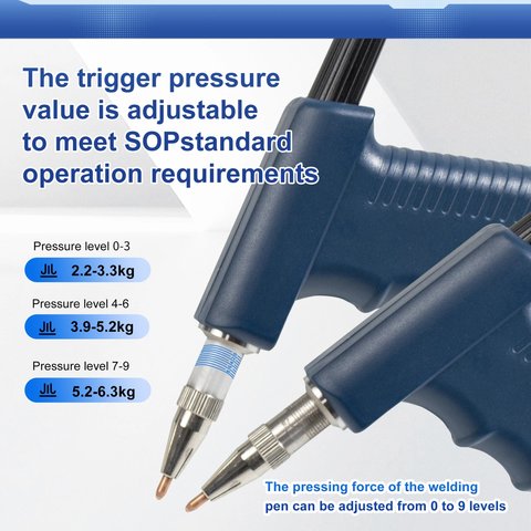 Тримач електродів для точкового зварювання 78B, з кабелем 50 мм², з регулюванням тиску Прев'ю 2