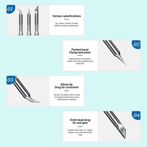 Паяльне жало Sunshine SS-C210-IS Прев'ю 7