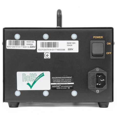 Паяльно-демонтажна станція AOYUE 701A+ Прев'ю 3