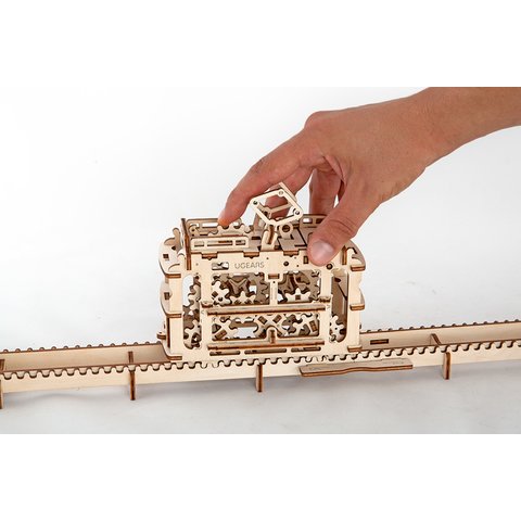 Механічний 3D-пазл UGEARS Трамвайчик Прев'ю 6
