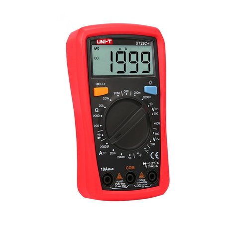 Кишеньковий цифровий мультиметр UNI-T UT33C+ Прев'ю 1