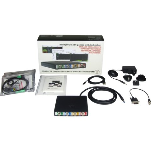 Цифровий осцилограф TiePie Handyscope HS6-1000 Прев'ю 3