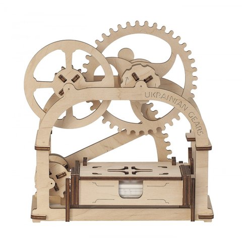 Rompecabezas mecánico 3D UGEARS "Cofre mecánico" Vista previa  1