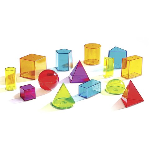 Обучающий игровой набор Learning Resources 3D-Геометрия Превью 1